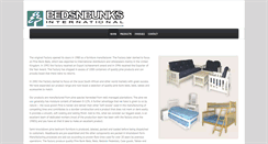 Desktop Screenshot of bedsnbunks.co.za